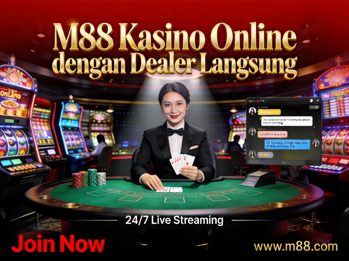 M88 Kasino Online dengan Dealer Langsung